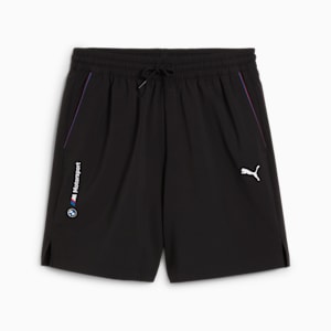 BMW M Motorsport Men's 7" Woven Shorts, PUMA Black, extralarge-IND